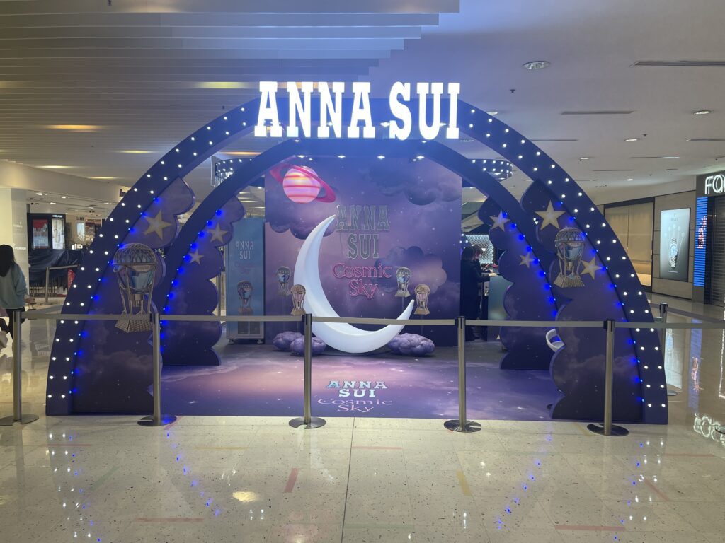 ANNA SUI pop-up Store appearance