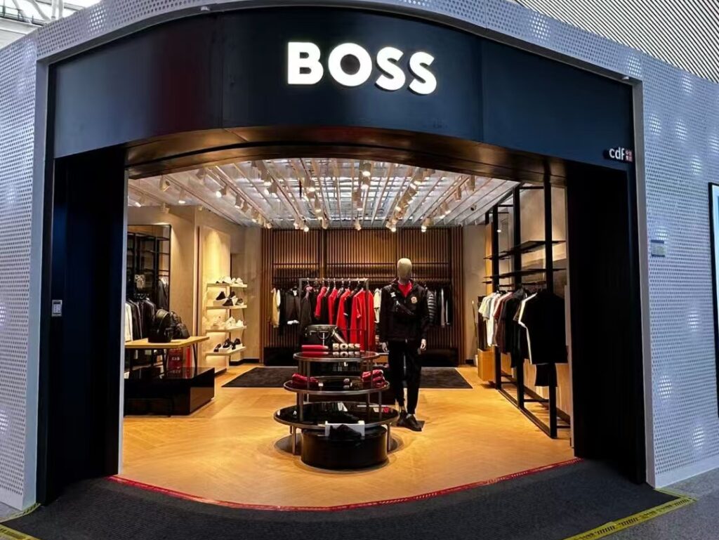 HUGO BOSS store appearence
