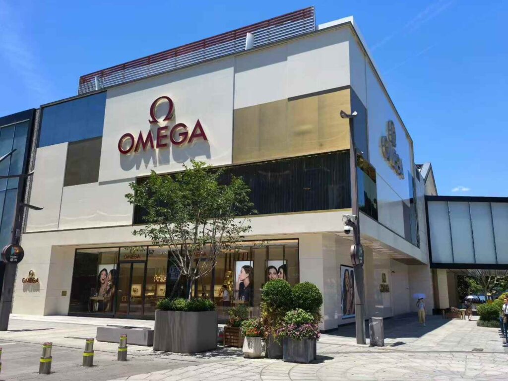 OMEGA Hangzhou Hubin Store appearence
