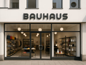 Bauhaus store appearence